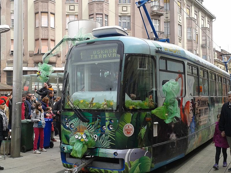 Uskrs u Osijeku: Uskrsni tramvaj (03.-17.04.)